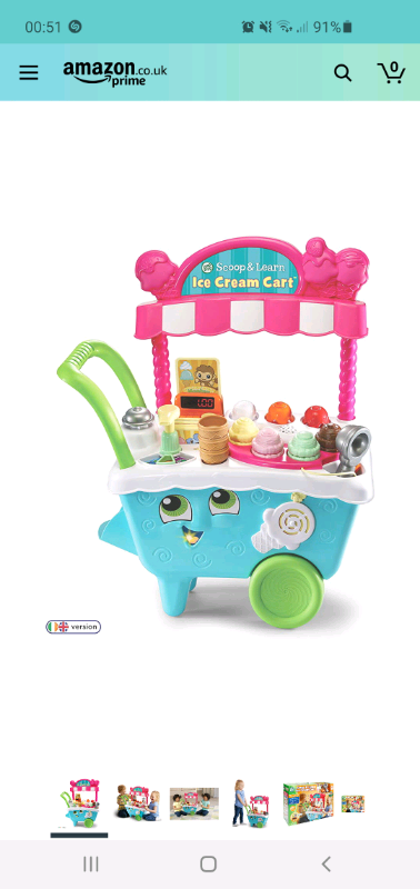 leapfrog ice cream cart amazon